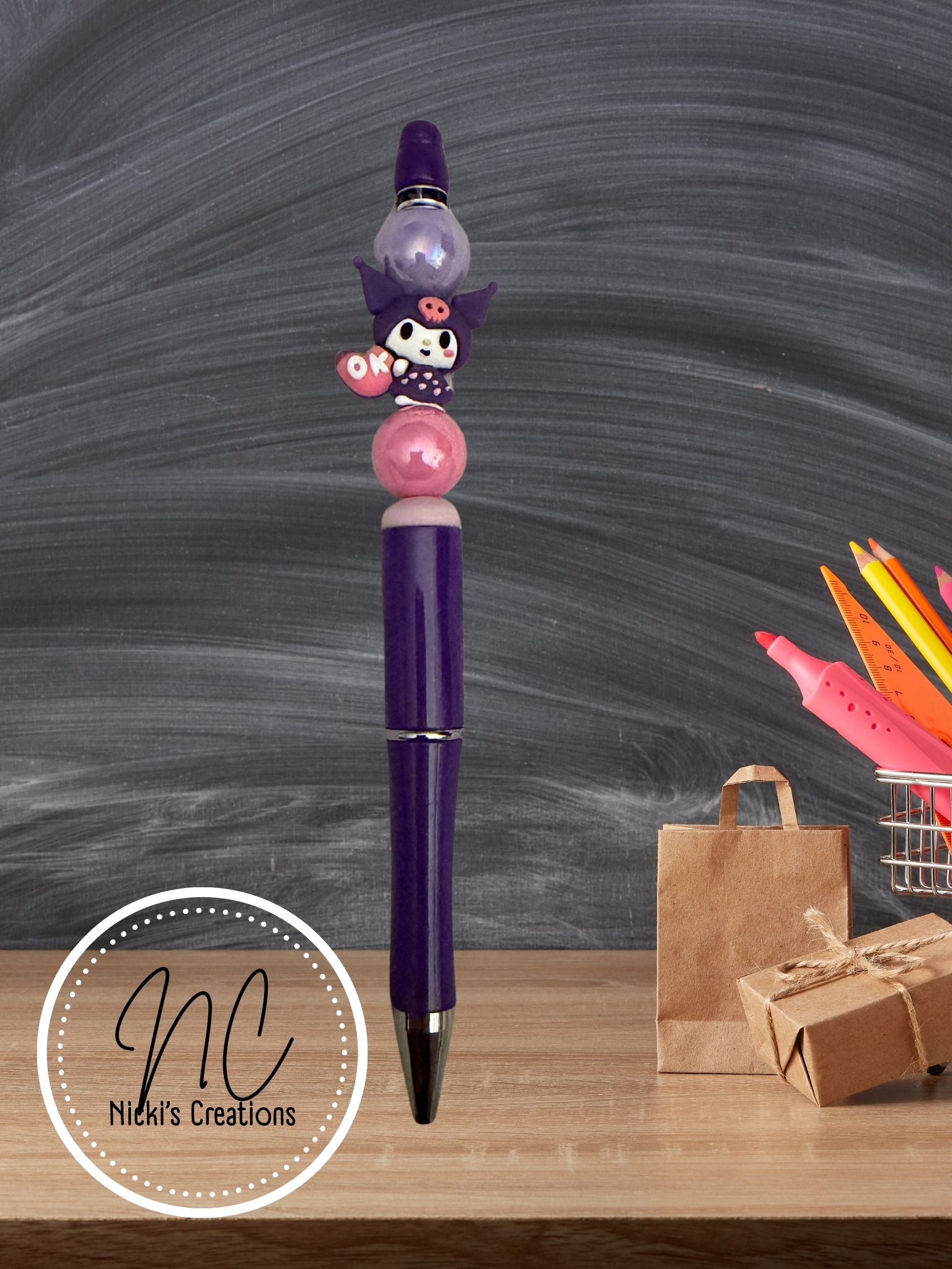Hand-made Beaded Pen (Kiromi)